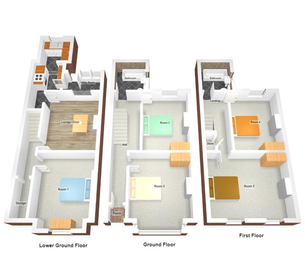 Wistaston House By Yourstays 5 Double Bedrooms And 2 Bathrooms, Great For Groups! Book Now! Кру Экстерьер фото